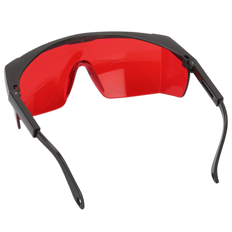 Yuecoom Laser Safety Glasses, Portable Pc Eye Laser Safety Glasses Laser Safety Anti Laser Glasses For All Directions For Hair Removal Blue Light Uv Disinfection(Red) Red - NewNest Australia
