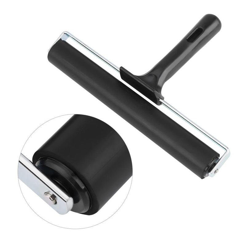 7.8 Inch Soft Rubber Brayer,Rubber Brayer Roller Paint Brush Ink Applicator Art Craft Oil Painting Tool - NewNest Australia