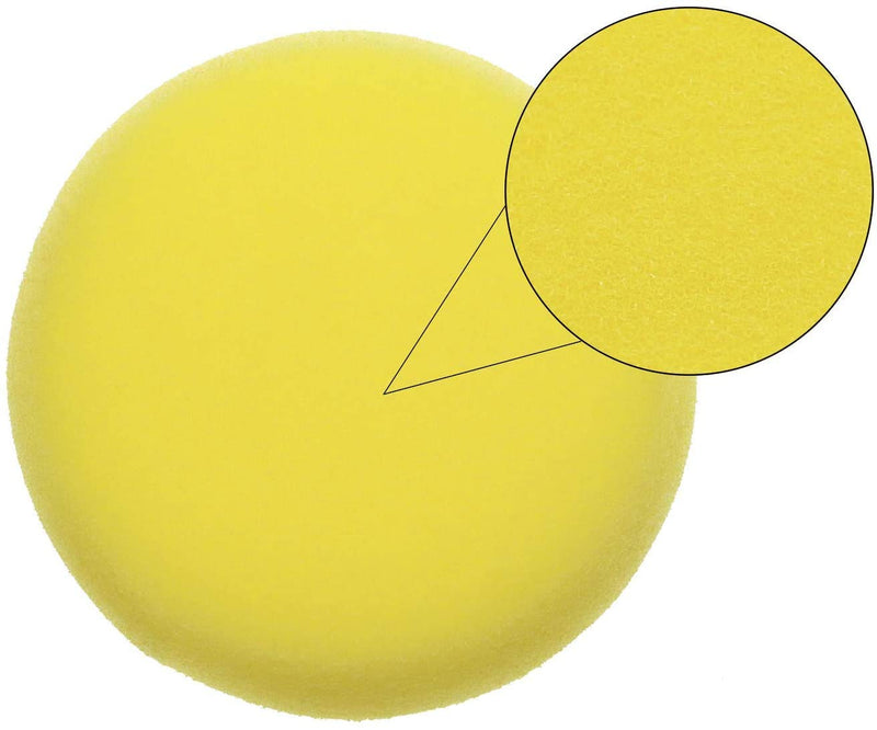 Penta Angel Paint Sponges Applicator 10Pcs Round Detail Foam Sponges for Painting Car Waxing Art & Craft DIY (Yellow) Yellow - NewNest Australia