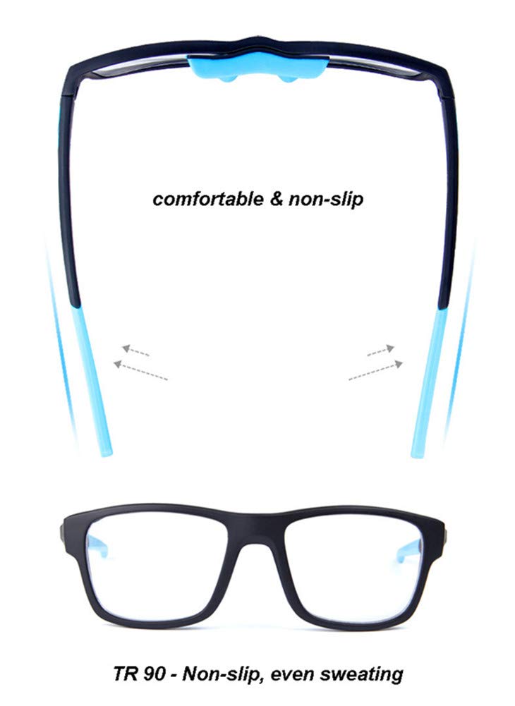 Runspeed Sports Goggles Safety Protective Basketball Glasses for Adults Youth Transparent Grey - NewNest Australia