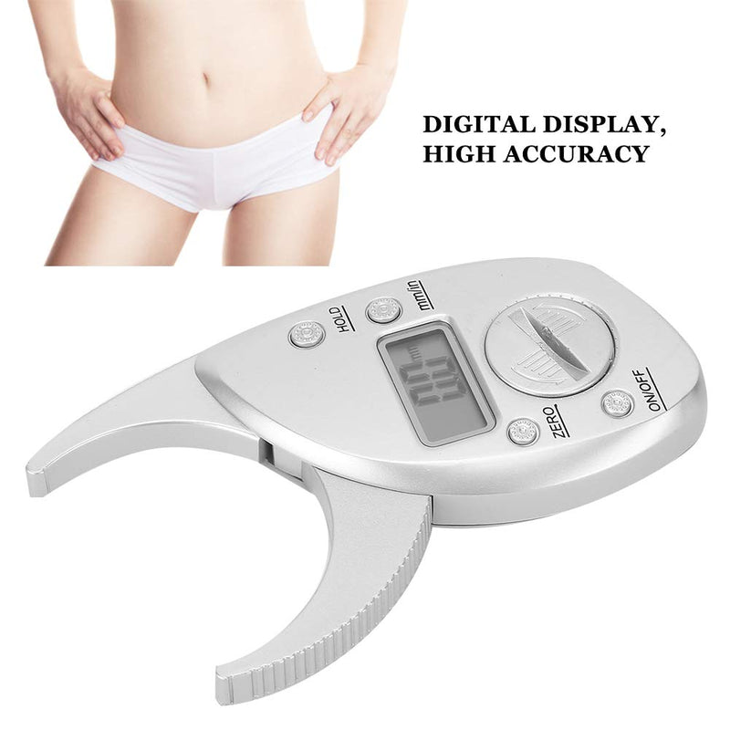 Body Fat Caliper, Portable Measuring Tape Skinfold Measure Scale Personal Fitness Tester Electronic Calipers Digital BMI Calculator with LCD Screen Health Analyzer for Accurately Weight Loss Tool - NewNest Australia