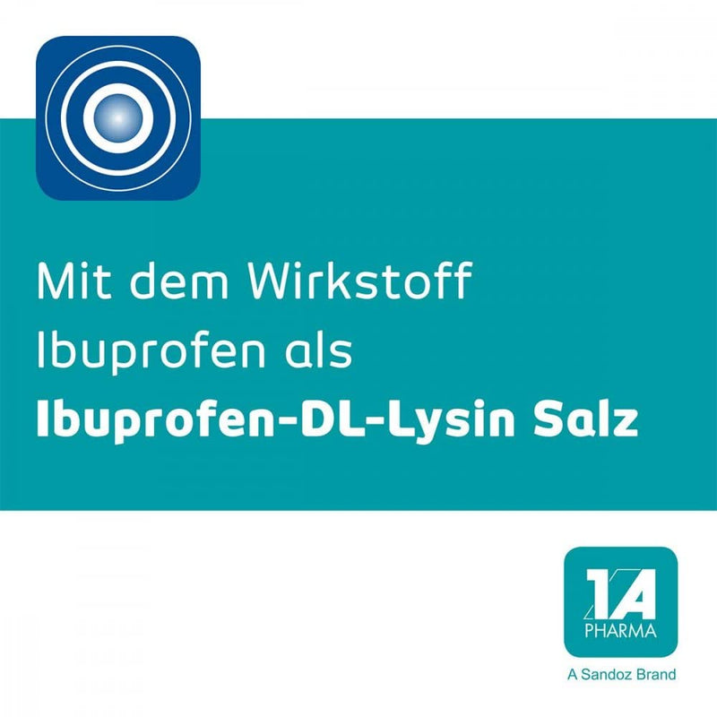 Ibu-lysin 1a Pharma 400 mg film-coated tablets 50 pieces - NewNest Australia