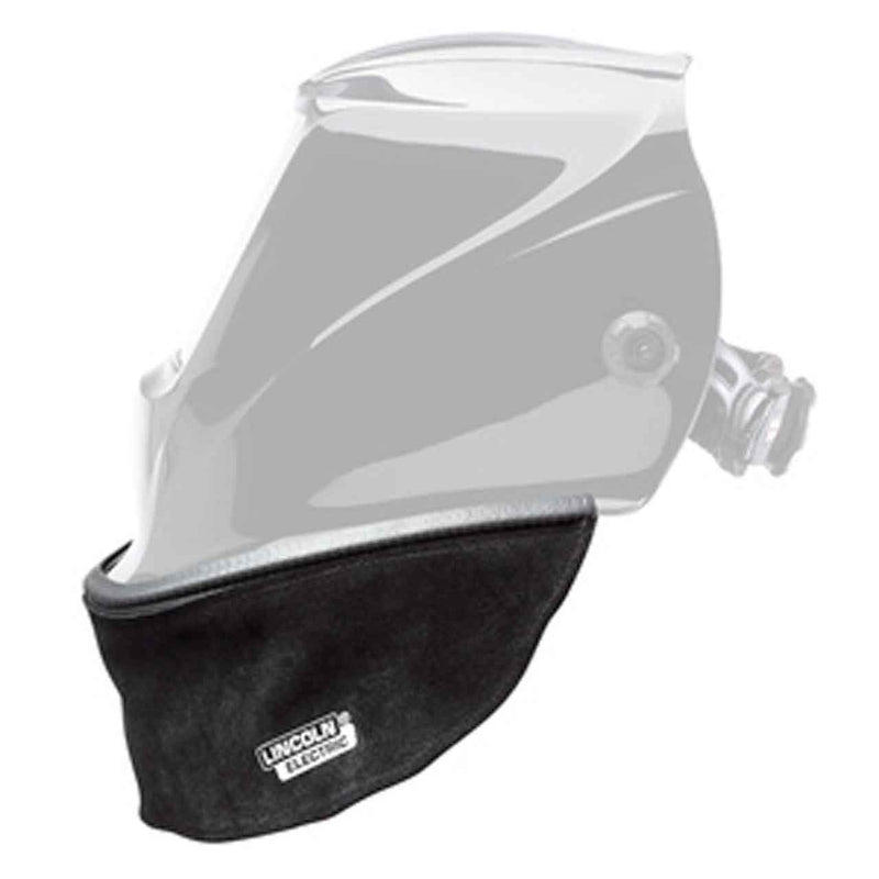 Lincoln Electric Split Leather Helmet Bib with Press Fit Seal | Compatible with Most Welding Helmets | KP3729-1 - NewNest Australia