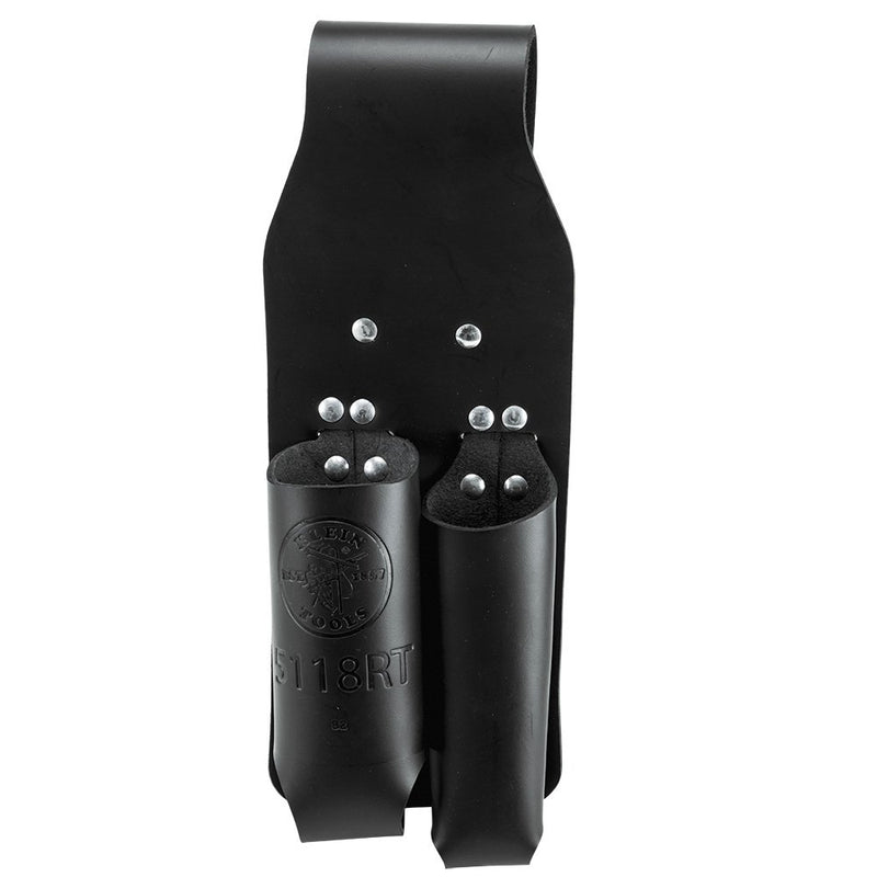 Lineman's Pouch, Leather Tool Holder for Pliers and Folding Rule with Tunnel Connection Klein Tools 5118RT , Brown Tunnel Loop - NewNest Australia