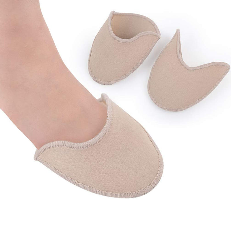 Healifty Ouch Pouch Toe Pads Protect Toe Cover for Heel Ballet Point Shoes Forefoot Guard Gymnastics Belly Dance Ballet Supplies 1 Pair 10x9.5cm 10x9.5 cm (Pack of 2) - NewNest Australia