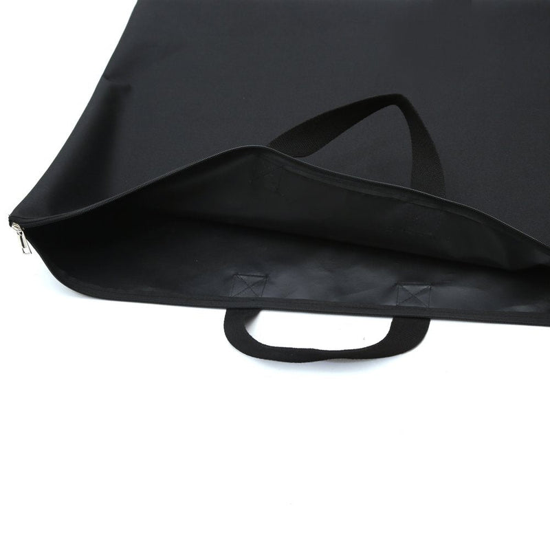 Augbunny 600D Portfolio Waterproof with Handle and Zipper for Student and Artist 2-Pack Large Black - NewNest Australia