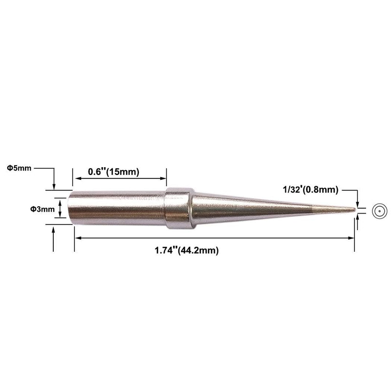 Quality Replace for WELLER WESD51 WES51 WCC100 ET1201 PES50 PES51 ET Tip Series (ETO) - NewNest Australia