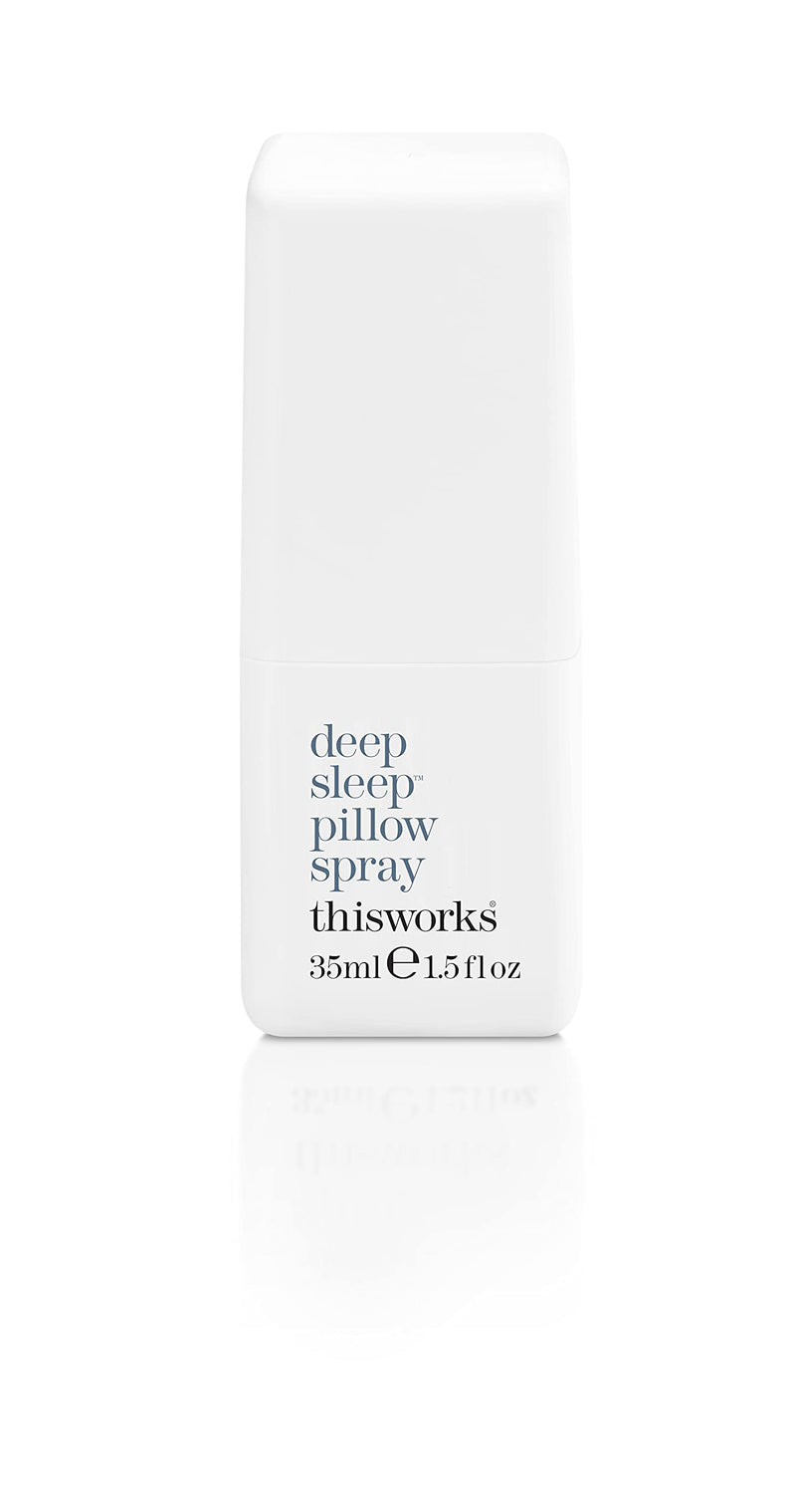 THISWORKS Deep Sleep Pillow Spray: Fast-Acting Natural Rest Aid with Lavender for Relaxation, 35 ml 1.2 Fl Oz (Pack of 1) 1.2 Fl Oz (Pack of 1) - NewNest Australia