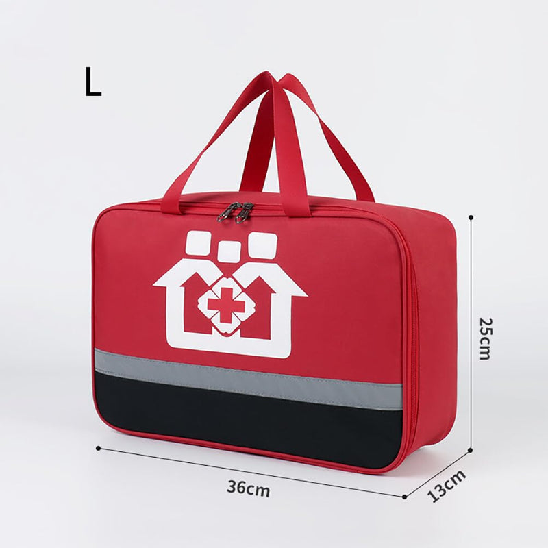 Urfeda Small Medicine Bag, Empty First Aid Bag, Waterproof Travel First Aid Kit, Pharmacy Bag, Medicine Storage Bag, Emergency Bag For In The Office, Traveling, Camping - NewNest Australia