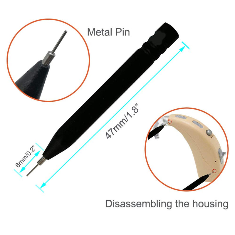 8 pieces hearing aid amplifier cleaning tools, earbuds/Headphones/Airpods cleaner brush kits with case - NewNest Australia