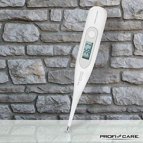 ProfiCare® fever thermometer for babies, toddlers & adults, forehead thermometer also suitable as a surface thermometer, quick measurement results with 3-color fever light - PC-FT 3057 - NewNest Australia