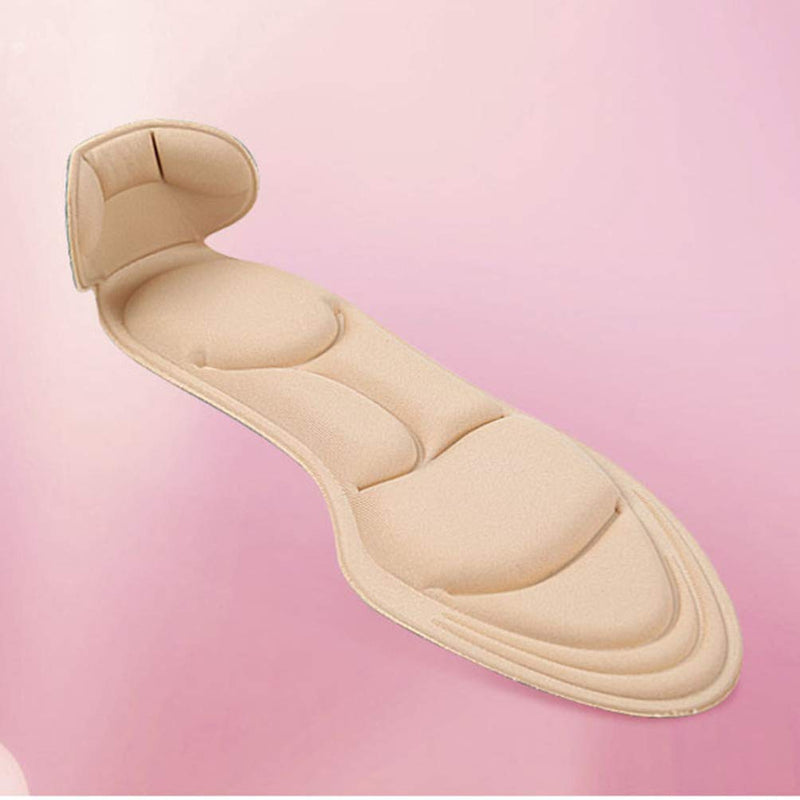 HEALIFTY Non-Slip High Heel Pads High Heel Grips Self-Adhesive Shoe Insoles Cushion Pads Sticker Foot Care Protection (Apricot) - NewNest Australia