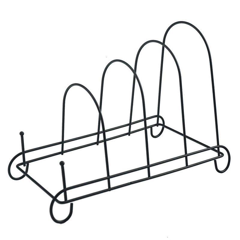 NewNest Australia - Artliving 4-Tier Metal Scrollwork Dish Rack Plate Rack Display Stand Holder Cabinet Organizer Set of 2 4Tier 