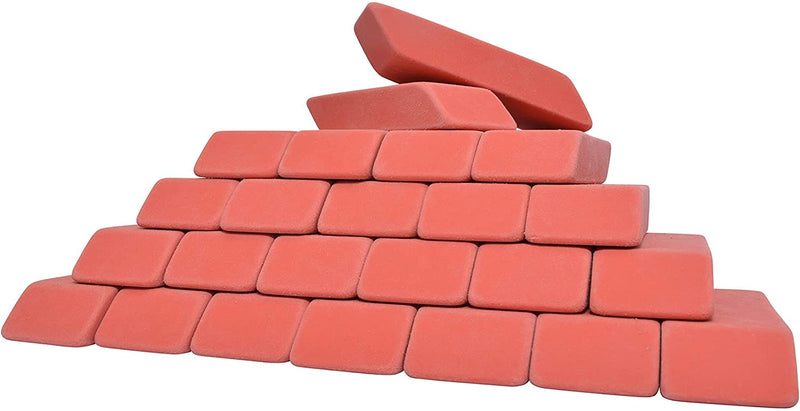 BASIX Pink erasers; 24pk - NewNest Australia