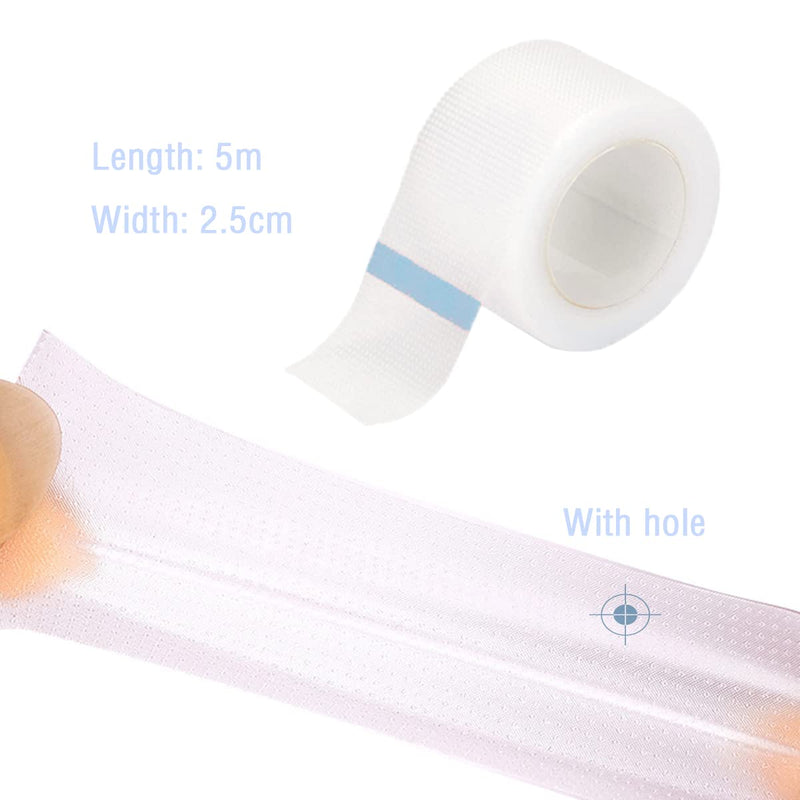 2 Rolls Moisture Heel Stickers Heel Sticker Tape, Invisible Adhesive Foot Anti Wear Tape Breathable Cushion Blister Guard Patch to Prevention Blister and Chafing Cushion Protection(2*5m) - NewNest Australia