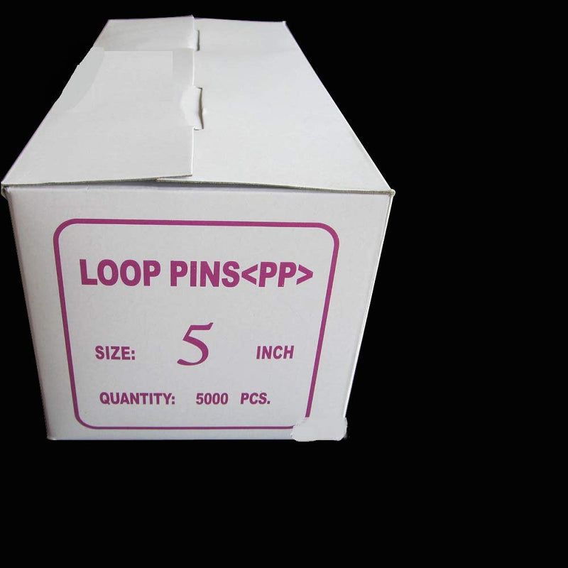 5000 pcs 5" Loop Lock Security Fasteners- Snap Lock, Natural - NewNest Australia