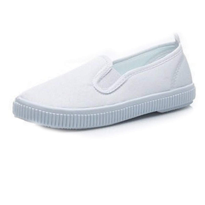 Unpafcxddyig Kids Sneakers Athletic Running Tennis Sport Shoes Light Weight Slip on 8 Toddler White a - NewNest Australia