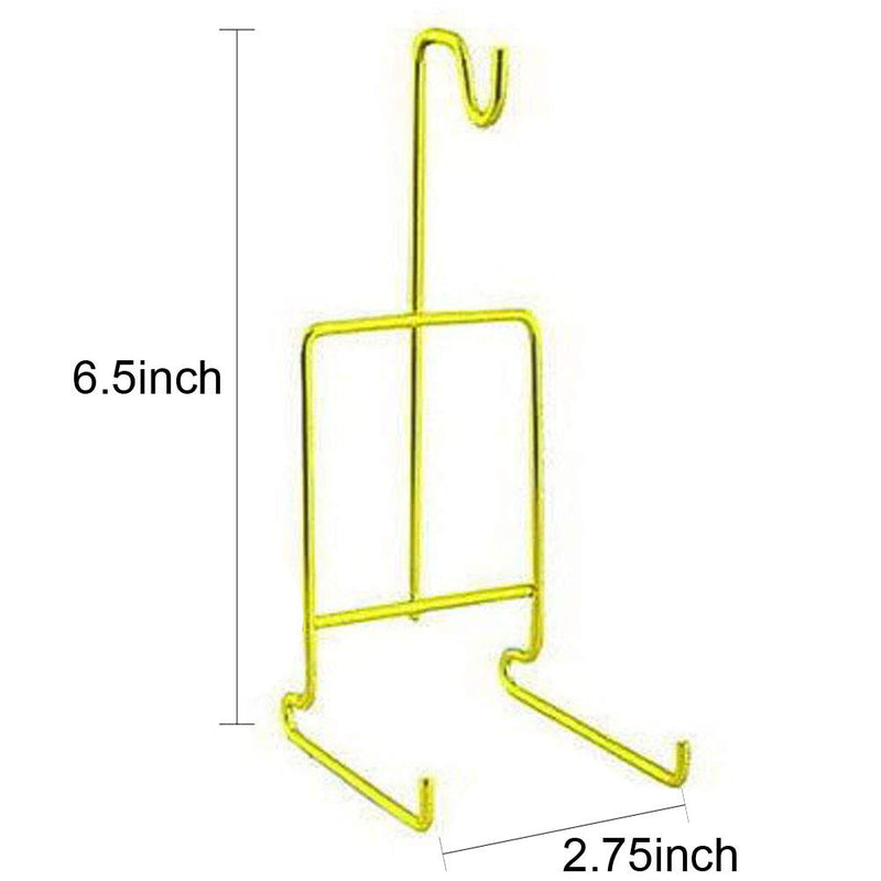 NewNest Australia - HOHIYA Tea Cup and Saucer Display Stand Holder Rack Teacup Easel (Gold,pack of 5) 