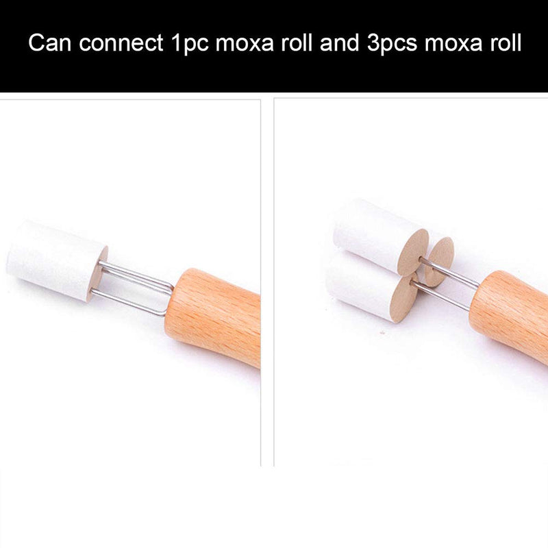 3 Pieces Moxa Roller Extender Tool For Smokeless Moxa Stick Cone Mugfoot Paper Rolls, Moxibustion Stick Extender, Anti-Scalding Health Care Tools, Acupuncture Massage Tool - NewNest Australia