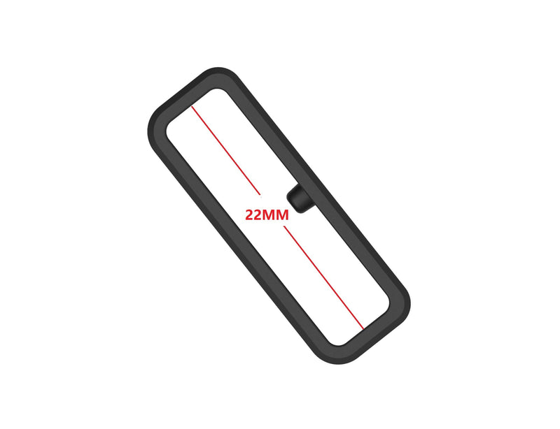 Replacement Secure Rings Compatible with Garmin Forerunner 220 235 230 35 745 620 630 735XT Bands Connector Keepers Fastener Ring Holders Loop for Vivoavtive 4/ Instinct/ Approach S20 S60 S10 S5 S6 Smartwatch Black - NewNest Australia