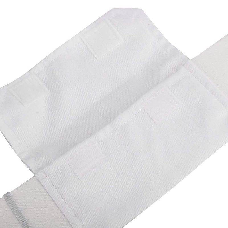 Peritoneal Holder Belt, Dialysis Catheter Belt Patient Adjustable Peritoneal Tube Protection Belt with Bag Tube Covers Peg Tube Gastrostomy Catheter Pd Dialysis Belt Pads Drainage(White) White - NewNest Australia