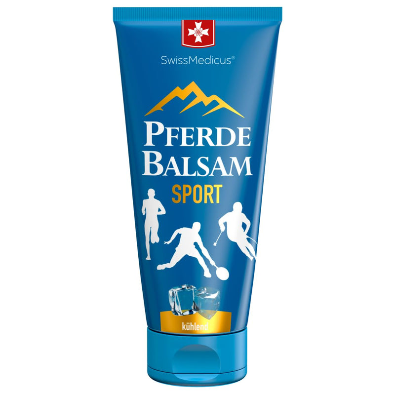 SwissMedicus horse balm massage gel Effective after active sport herbal balm made from 25 herbs with a magnesium complex to reduce the risk of possible muscle cramps - NewNest Australia