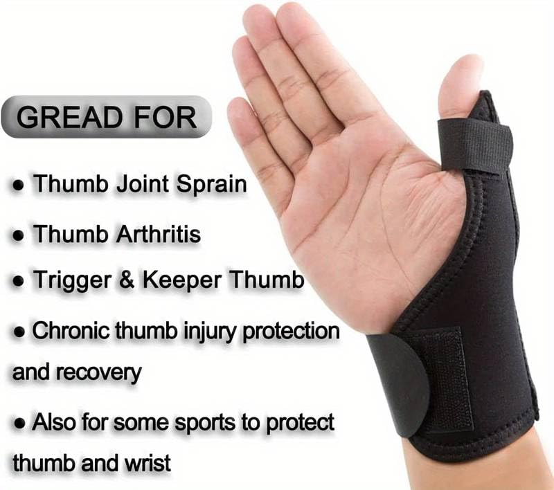 Reversible Thumb Splint And Wrist Stabilizer For Left And Right Compression Thumb Holder, Thumb Orthosis Pain Relief Bandage For Blackberry Thumb, Arthritis, Tendonitis - NewNest Australia