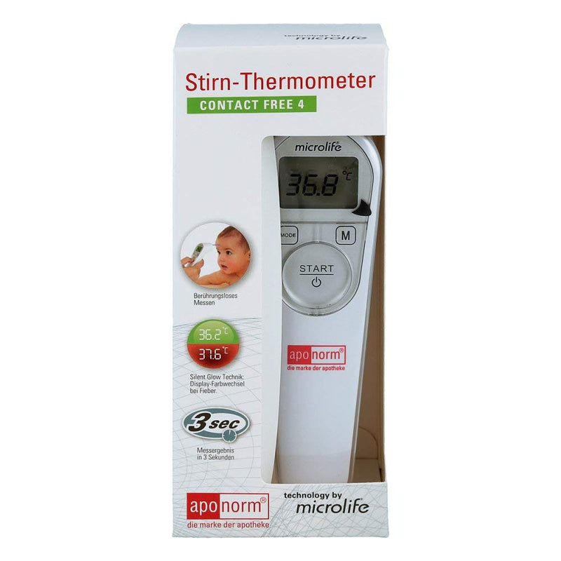 Aponorm fever thermometer forehead Contact Free 4, 1 pc - NewNest Australia