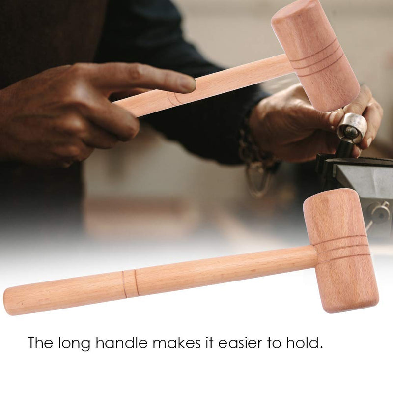 Hand Wood Hammer, Jewelry Making Tools, Wooden Hammer Jewelry Repair Making DIY Jeweler Tool for Gold Silver Platinums - NewNest Australia
