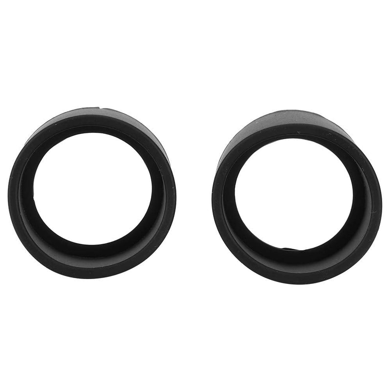 2PCS Eyepiece Cover Eyepiece Guard Soft Rubber 36mm Stereo Microscope Accessory for 32-36mm Stereo Microscope(Oblique Angle) - NewNest Australia