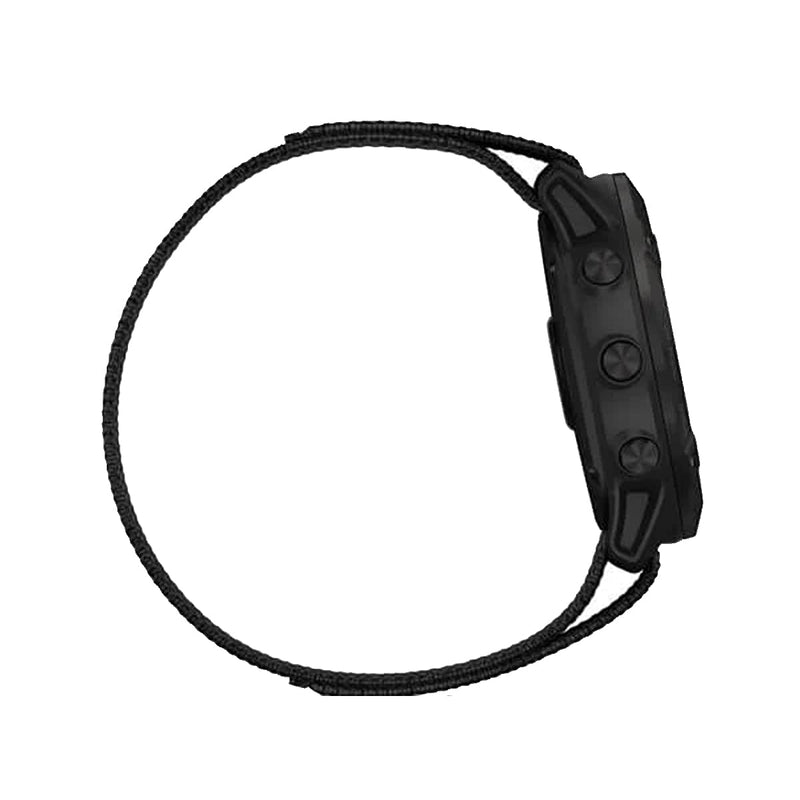LDFAS Fenix 7/6/5 Plus Band, 22mm Ultra Easy Fit Nylon Straps Compatible for Garmin Fenix 7/6/6 Pro/5 Plus/Instinct 2/Epix Gen 2 Smartwatch, Black - NewNest Australia