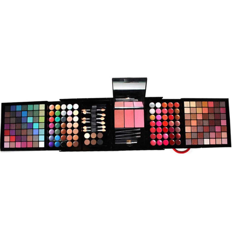 JasCherry 177 Colors Makeup Kit Combination with Eyeshadow Concealer Bronzer Blusher Eyebrow and Lip Gloss - Ideal Make Up Cosmetic Set for Professional and Daily Use #2 Cosmetic #2 - NewNest Australia