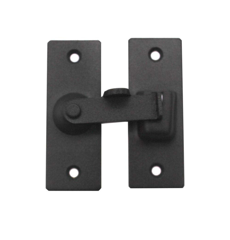 Black Large 90 Degree Stainless Steel Door Lock Large Dedicated Door Lock Barn Door Right Angle Lock Flip Door Lock Curved Door Buckle… - NewNest Australia