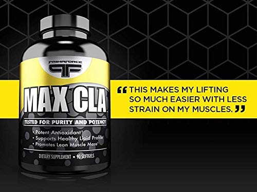PrimaForce CLA 2400 mg per serving (180 softgels) Weight Management Supplement for Men and Women, Non-Stimulating, Non-GMO & Gluten Free 180 Count (Pack of 1) - NewNest Australia