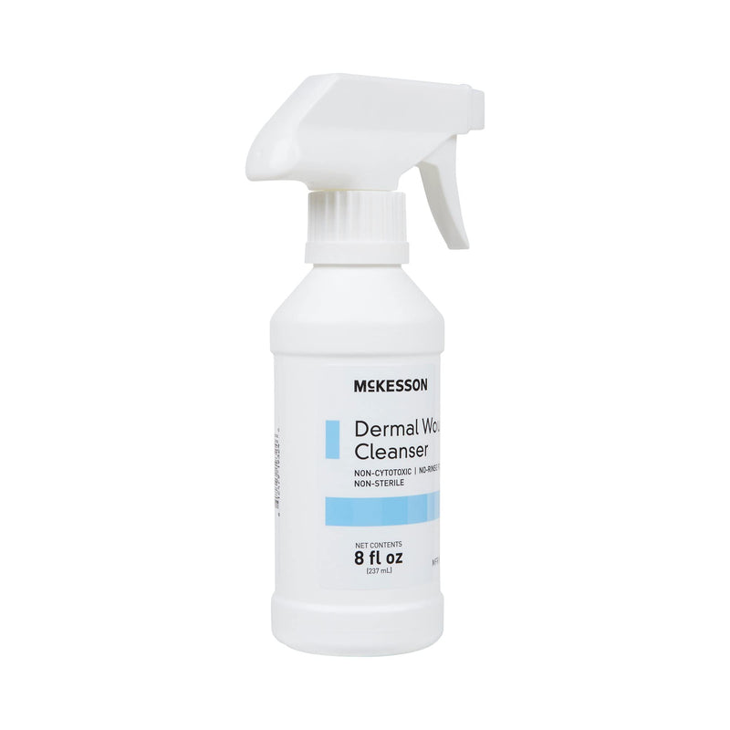 McKesson Dermal Wound Cleanser, Non-Sterile, Non-Cytotoxic, No-Rinse Formula, 8 fl oz, 1 Count 8 Ounce ( 1 ct) - NewNest Australia
