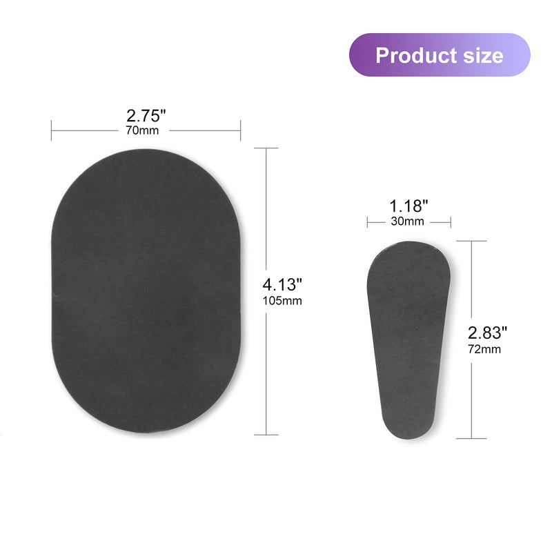 Sharplace 80 piece hair removal pad, hair removal pads set (40 x large pads + 40 x small pads) hair removal pads painless for gentle hair removal, soft and smooth skin - NewNest Australia