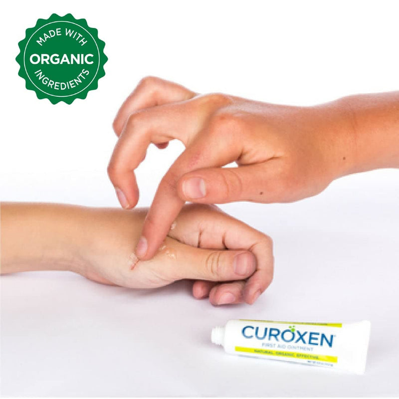 CUROXEN First Aid Antibiotic Ointment, 0.5oz | All-Natural & Organic Ingredients (0.5oz Vertical) - NewNest Australia