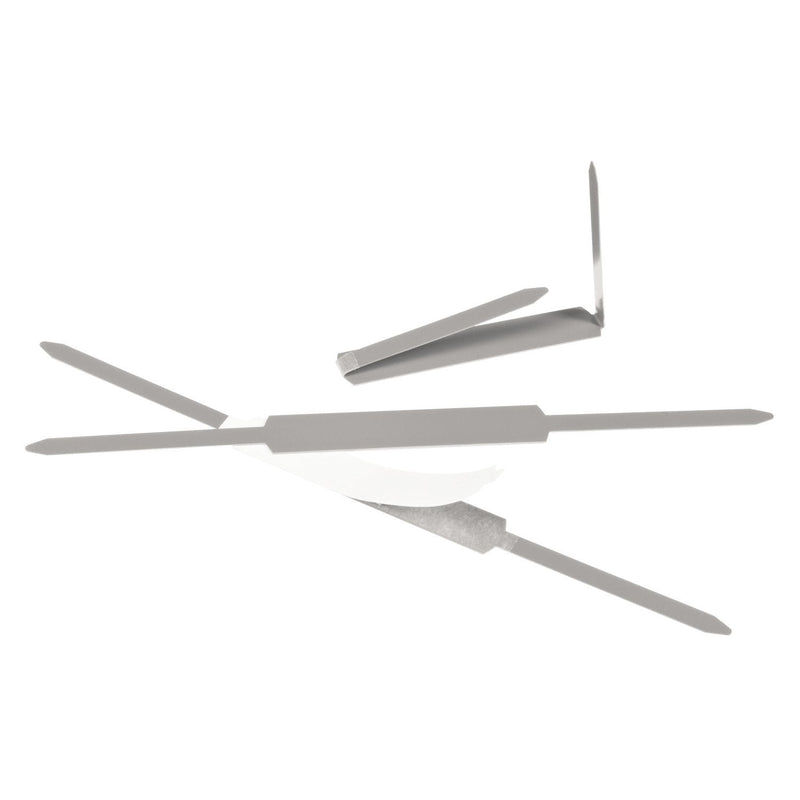 ACCO Self-Adhesive Fasteners, 2" Capacity, Economy, 100 Fasteners/Box (70020), Silver (A7070020) - NewNest Australia