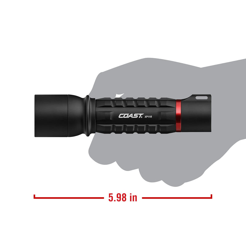 Coast - 30326 XP11R 2100 Lumen Rechargeable Dual Power LED Flashlight - NewNest Australia