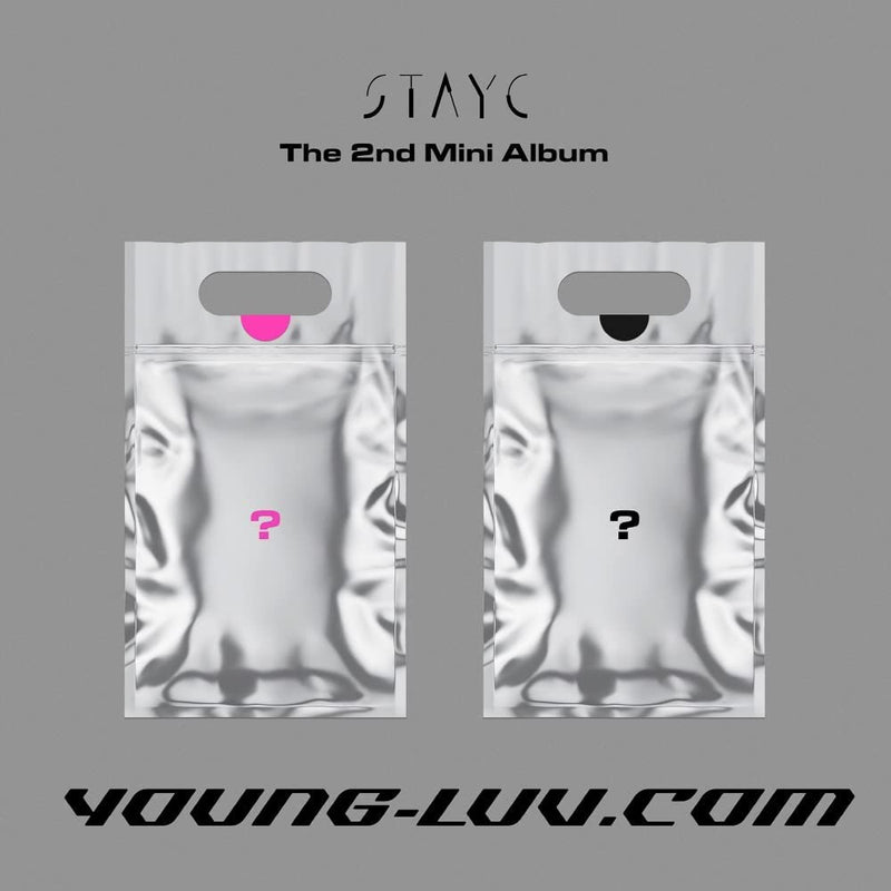 STAYC - Young-LUV.COM [Luv ver.] (2nd Mini Album) Album+Pre Order Limited Benefits+CultureKorean Gift(Decorative Stickers,Photocards) - NewNest Australia