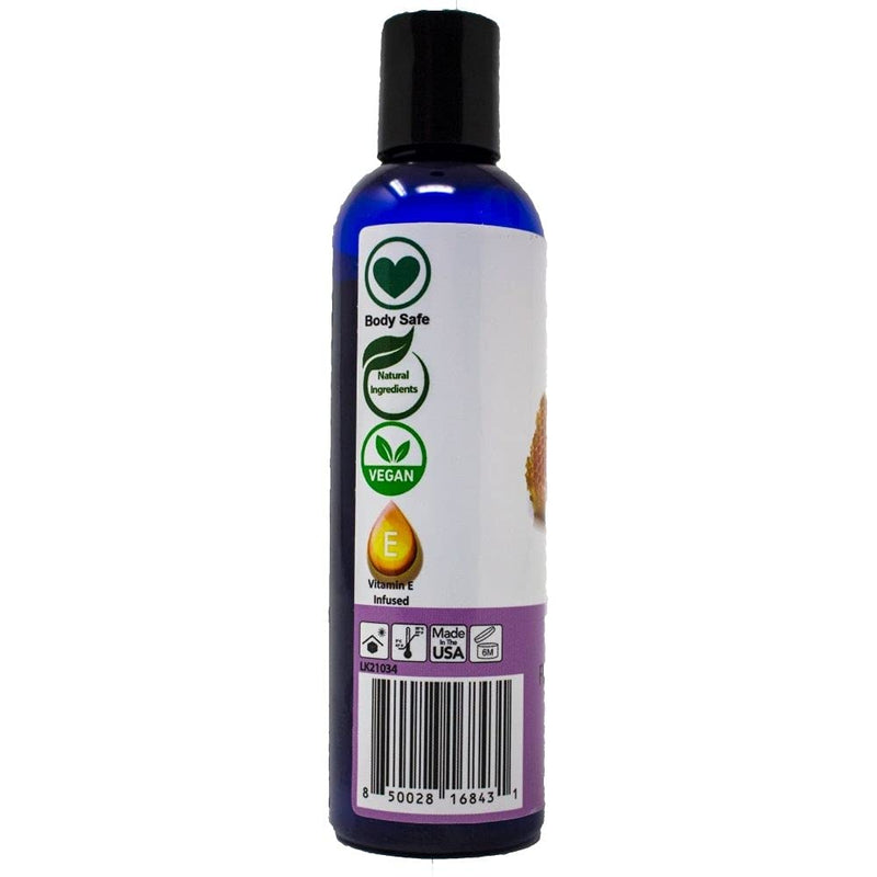 Honey Flavored Massage Oil for Couples – Edible Massaging Lotion with Vitamin E and Sweet Almond and Coconut Oil is Non Sticky and Gentle on Skin – Natural, Relaxing and Vegan Friendly (4 oz) - NewNest Australia