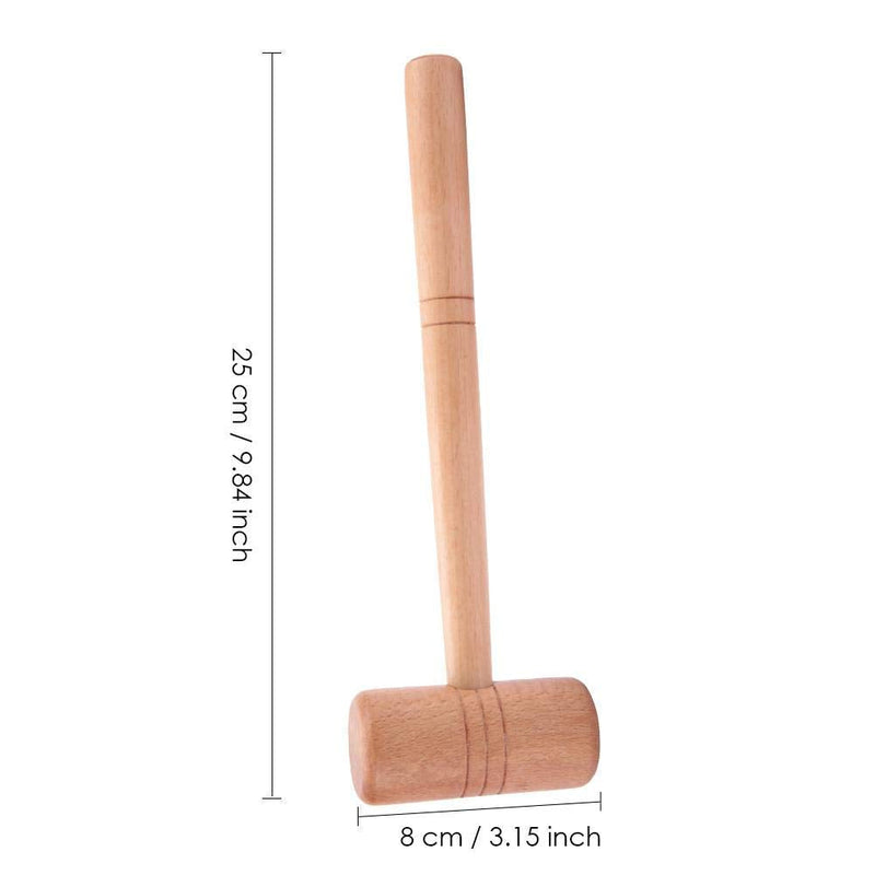 Hand Wood Hammer, Jewelry Making Tools, Wooden Hammer Jewelry Repair Making DIY Jeweler Tool for Gold Silver Platinums - NewNest Australia