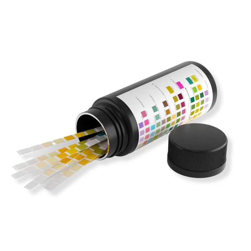 100 X Accudoctor Urine Test Strips 12 Indicators Ph Glucose Ketone Protein Diet Urine Tester Test Strips Urine Test Strips Health Test Urine Analysis Urine Analysis Strips Kit 100 Pieces - NewNest Australia