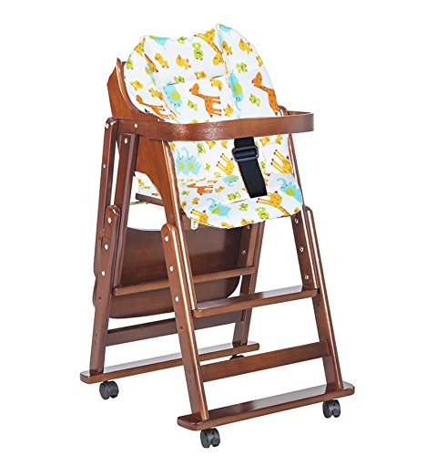 Twoworld Baby High Chair Seat Cushion Liner Mat Pad Cover Animal Breathable Animal Print - NewNest Australia