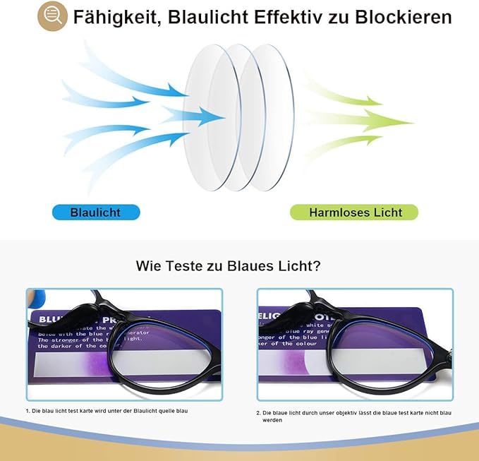 Dollger blue light filter glasses, computer glasses without prescription, anti-blue light, classic round frame gaming glasses for women and men, black transparent and white leopard - NewNest Australia