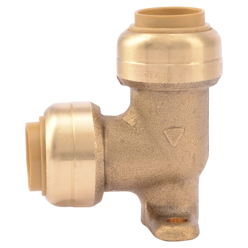 SharkBite U249LFA Brass PEX Drop Ear Elbow, Pack of 1 - NewNest Australia