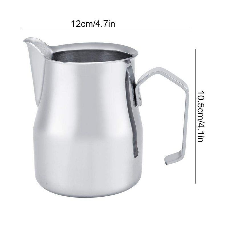 Coffee Jug - Stainless Steel Coffee Jug Milk Frothing Pot Espresso Latte Art Style Pitcher(550ml) 550ml - NewNest Australia