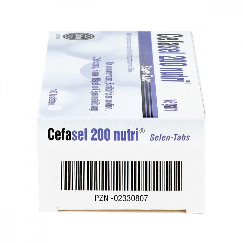 CEFASEL 200 nutri selenium tabs 100 pcs - NewNest Australia