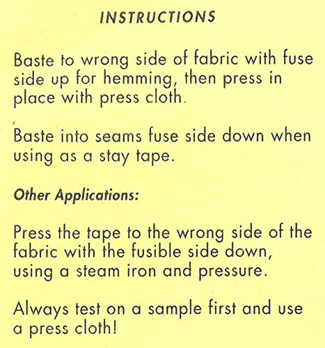 White - 1" Fusible Knit Stay Tape - 1" X 25 Yards SewkeysE Extremely Fine Knit Interfacing Sold by The 25 Yard Roll (KST1-WH) M494.08 - NewNest Australia