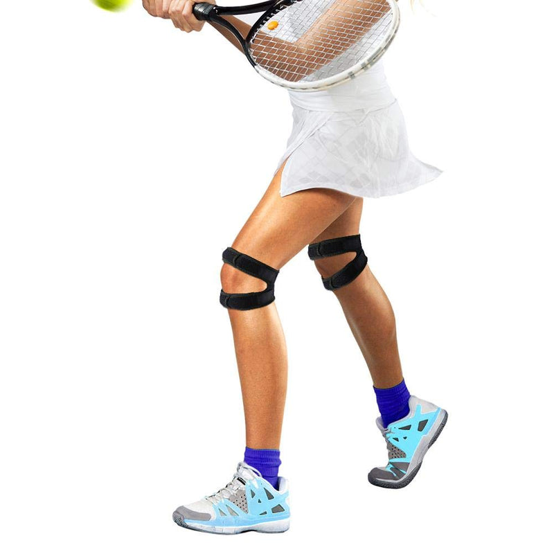 Knee Strap, Patellar Tendon Support Strap, Patella Bandage Knee Strap, Adjustable Knee Protection For Running, Jumping, Basketball, Outdoor Sports Or Knee Pain Relief, Adjustable Neoprene Knee Strap - NewNest Australia